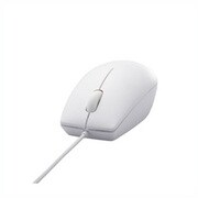 どっちもUSBコネクター 有線BlueLEDマウス ホワイト BSMBU13DWH