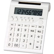 スタイル電卓FUGA(風雅）セミデスク白 FD-410WH　
