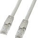 カテゴリ6UTPクロスケーブル 15m ライトグレー KB-T6L-15CK