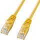 LANケーブル 1m CAT6 イエロー 爪折れ防止 PoE対応 より線 UTP ストレート結線 RJ45 LA-Y6-01Y