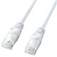 LANケーブル 1m CAT6 ホワイト 爪折れ防止 PoE対応 より線 UTP ストレート結線 RJ45 LA-Y6-01W