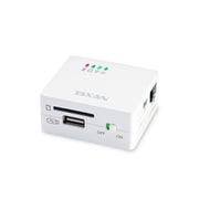 MeoBankSD ワイヤレスSDカードリーダー&WiFiルーター MBSD-SUR01/W