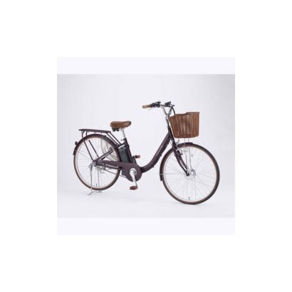 電動アシスト自転車 タスカルレディ 26型 内装3段変速 ブラウン TASKAL-M-BR