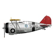 HA7307 [1/48 F3F-3 アメリカ海軍 USS ヨークタウン]