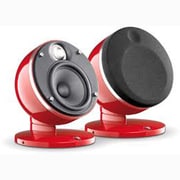 小型スピーカー ペア レッド DOME Pack2.0 R