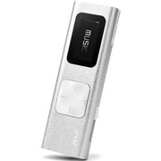 FLAC対応スライド式USBコネクター内蔵コンパクトプレーヤー iriver T9 8GB ネオシルバー T9-8GB-SLV