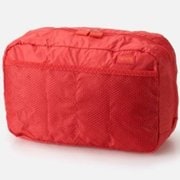 79-1406-RD [La poche（ラ ポッシュ） toiletry organiser L（トイレタリーオーガナイザー L） レッド]