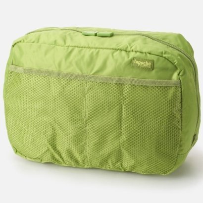 79-1406-GR [La poche（ラ ポッシュ） toiletry organiser L（トイレタリーオーガナイザー L） グリーン]
