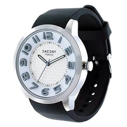 [サクスニー イザック] 腕時計 SY-15063S-WHGY1 ブラック箱はありません