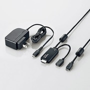 MPA-MHDACR10BK [リモコン操作対応MHL変換ケーブル 1.0m ACアダプタセットモデル]