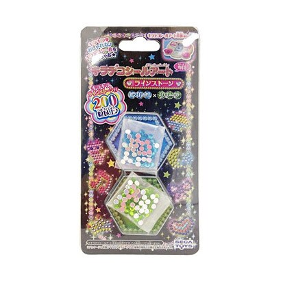 DP-06 [キラデコシールアート 別売りラインストーン ブルー&グリーン]