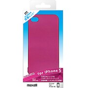M-IPCSRB.PK [iPhone5用カバー ラバーコート ピンク]
