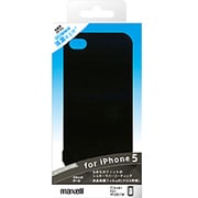 M-IPCSRB.BK [iPhone5用カバー ラバーコート ブラック]