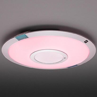 ELM＜エルム＞ LEDシーリング（12畳まで） 癒し＆安眠サポート・さくら色・調色・調光機能搭載 プラズマクラスター機能搭載 DL-C509V