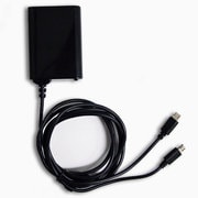 スマートフォン用2コネクタACアダプタ黒 BM-AC2CON BK