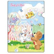 SZ-22408 [A4クリアフォルダ Suzy's Zoo シャボン玉]