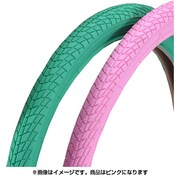 カラータイヤ26×1 3/8 ピンク