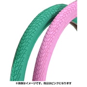カラータイヤ27×1 3/8 ピンク