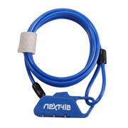 コンパクトダイヤル式ワイヤーロック NT-K ｓｔ ブルー