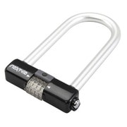 アルミ製LED搭載ダイヤル式シャックルロック NT-K Li-in シルバー