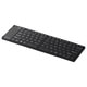 折りたたみBluetoothキーボード ケース付き ブラック BSKBB15BK