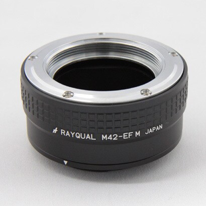 マウントアダプター レンズ側：M42 ボディ側：キヤノンEF-M M42-EFM マウントアダプター