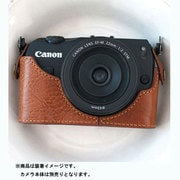 本革速写ケース (for EOS M) ブラウン CSJ-EOSM-12