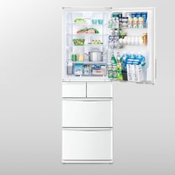 ヨドバシ.com - シャープ SHARP プラズマクラスター搭載冷蔵庫 (424L・どっちもドア) 5ドア パールホワイト SJ-PW42X-W  通販【全品無料配達】