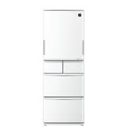 プラズマクラスター搭載冷蔵庫 (384L・どっちもドア) 5ドア パールホワイト SJ-PW38X-W