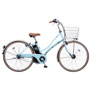 電動アシスト自転車 ビビ・ラッテ 26型 内装3段変速 パウダーブルー BE-ENDA634V2