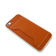 レザースキンシート [iPhone5用 キャメル]