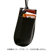 レザーポーチ [スマートフォン用 チョコレートブラウン]
