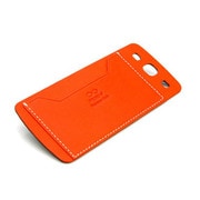 GalaxySⅢ用 オレンジ レザースキンシート GalaxySⅢ用 オレンジ
