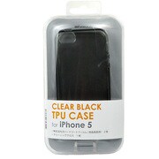 MLC-iP12-121CB [iPhone5ケースTPU121光沢クリアブラック]