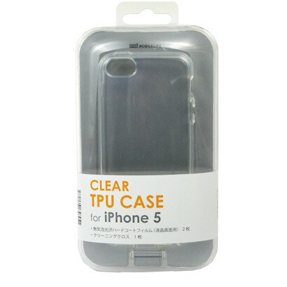 MLC-iP12-121TP [iPhone5ケースTPU121光沢透明]