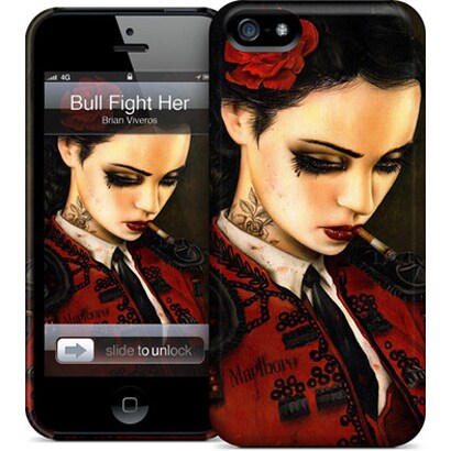 iPhone5カバー Bull Fight Her [iPhone5用ケース]