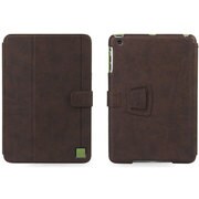 iPad mini用 ブラックチョコ カラーポイントフォリオケース