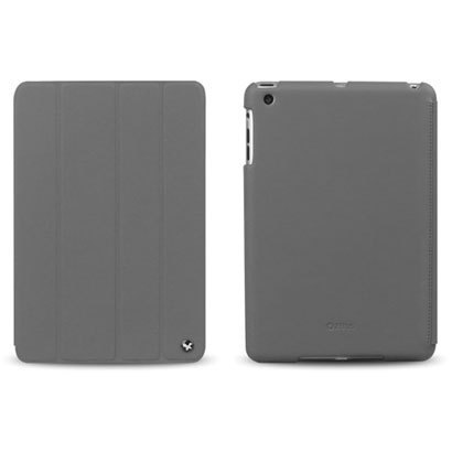 iPad mini用 ダークグレー スマートフォリオカバーケース