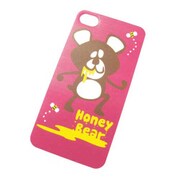 iPhone5カバー [くまPINK]