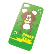iPhone5カバー [くまGREEN]