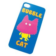 iPhone5カバー [バブルネコBLUE]