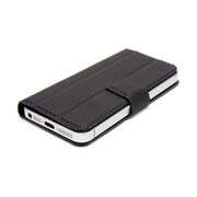 SY-007B-BK [iPhone5用電磁波吸収ケース(ブックカバータイプ) BLACK]