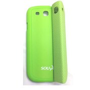 GALAXY S3用電磁波吸収ケースマグネット付き セパレートカバー GREEN SY-008-GR