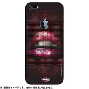 iPhone5ステッカー Lips BK [Lips BK]