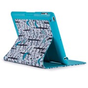 装着していることを感じさせない超軽量二つ折ノートブック型ケース SPK-NIPAD-FITFLO-LBT New iPad FitFolio