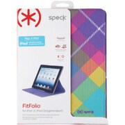 装着していることを感じさせない超軽量二つ折ノートブック型ケース SPK-NIPAD-FITFLO-MPS New iPad FitFolio