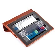 本革を使用したフォリオ型iPadケース SPK-NIPAD-MGFLLX-CGN New iPad MagFolio