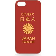 iPhone5用 ハードシェルケース こう見えて日本人 [こう見えて日本人]