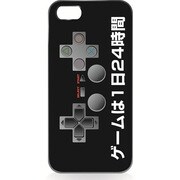 iPhone5用 ハードシェルケース ゲームは一日24時間 [ゲームは一日24時間]