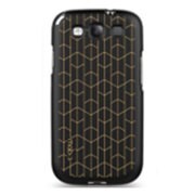 GALAXY S III マーシュメロー スイートウェーブ ブラック×イエロー M-S-1210
